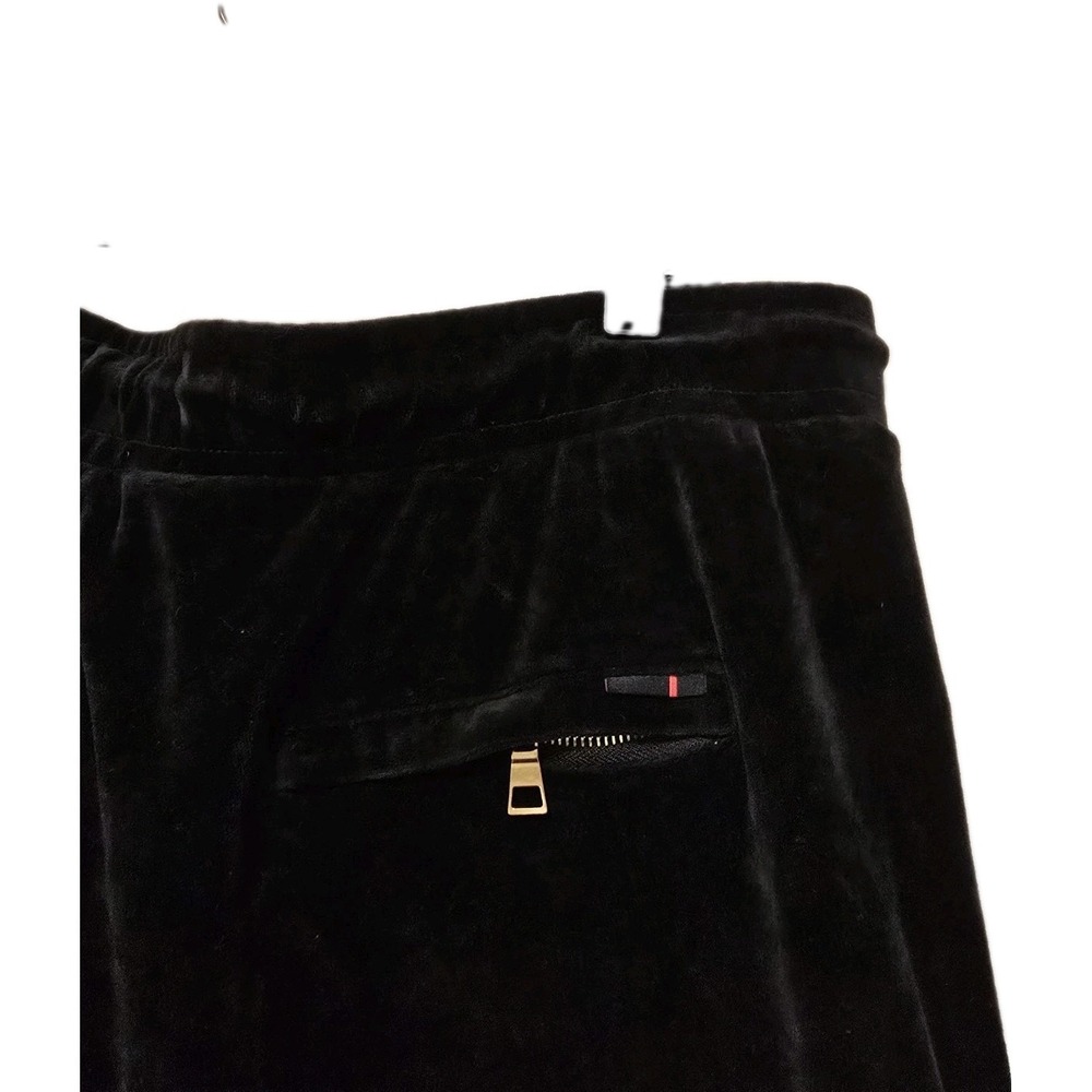 Air Jordan Mens Black Velour Sweatpants Size 3XL Gold Details - Picture 5 of 10